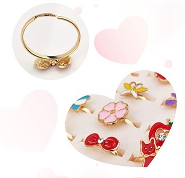 36 шт. колец единорога для