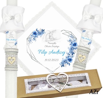 КРЕЩЕННАЯ СВЕЧА, КРЕЩЕННЫЙ ШАПОЧКА, ЭКО КОРОБКА