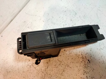 Вещевой отсек, тоннель, гнездо прикуривателя, Audi A4 B6 8E0863284B, СЕРЫЙ