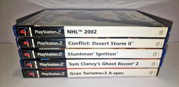 Gra Zestaw gier PS2 PLAYSTATION 2 CZYTAJ OPIS !!!