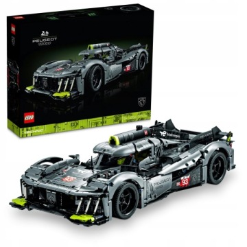 LEGO TECHNIC 42156 PEUGEOT 9X8 24H Le Mans Hybrid (гибрид)