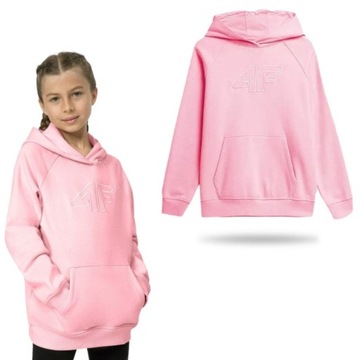 BLUZA DZIEWCZĘCA 4F DZIECIĘCA SPORTOWA DRESOWA