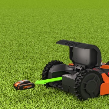 РОБОТ-КОСИЛКА WORX LANDROID WR141E ГАРАЖ + ОТВЕРТКА