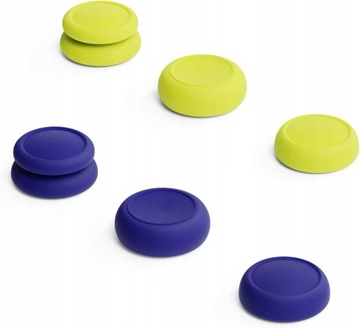 НАБОР 6 ЛАСТИКОВ SKULL&CO ДЛЯ КОНСОЛИ NINTENDO SWITCH OLED LITE JOY-CON