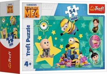 Puzzle 54 Mini Z Minionkami fajnie jest! Minions are fun! Trefl 19769