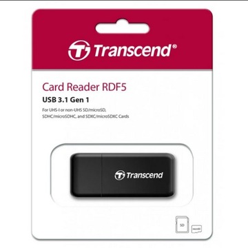 Картридер Transcend RDF5 USB 3.1