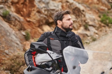 Воротник мотоциклетной куртки Shima HERO 2, черный