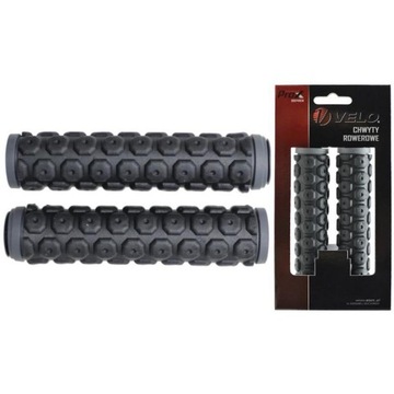 CHWYTY VELO PROX VLG-184AD2 130mm SZARO CZARNE GEL