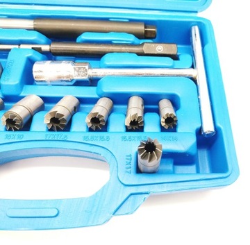 ФРЕЗЫ ДЛЯ РЕГЕНЕРАЦИИ СЕДЕЛ ИНЖЕКТОРОВ, 17 шт.