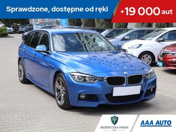 BMW Seria 3 F30-F31-F34 Touring Facelifting 1.5 318i 136KM 2016 BMW 3 318 i, Salon Polska, Serwis ASO, Automat