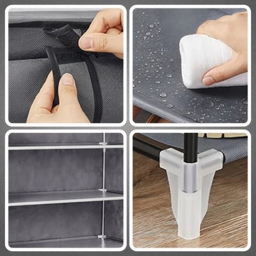 ШКАФ ДЛЯ ОБУВИ, КНИЖНЫЙ ШКАФ, ТКАНЕВАЯ ТЕКСТИЛЬНАЯ ПОЛКА