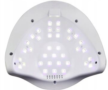 Lampa do Paznokci LED UV do Hybryd Żeli Mocna 80W Hybryd SUN LCD X5 TRYBÓW