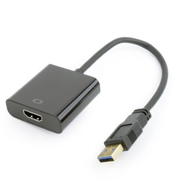 Адаптер Gembird с USB 3.0 на HDMI-A, 19 контактов/гнездо