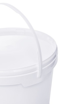 Ведро пластиковое 10 литров белое для ПИЩЕВОГО СЕРТИФИКАТА