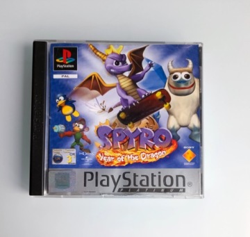 SPYRO ГОД ДРАКОНА PSX PS1 PSone ПОЛНАЯ PLAYSTATION 1 3XA