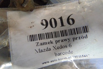 MAZDA XEDOS 6 ZÁMEK PRAVÝ PŘEDNÍ 152800-7150