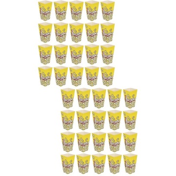 200 ШТ. КОРОБКИ ДЛЯ ПОПКОРНА БУМАЖНОЕ ВЕДРО ДЛЯ ПОПКОРНА