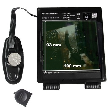 F2 БЫСТРОЕ СТЕКЛО АВТОМАТИЧЕСКАЯ СВАРОЧНАЯ ШЛЕМА