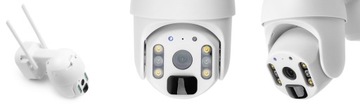 Wodoodporna Kamera Zewnętrzna WiFi Obrotowa Aplikacja Smart Life SL-C61