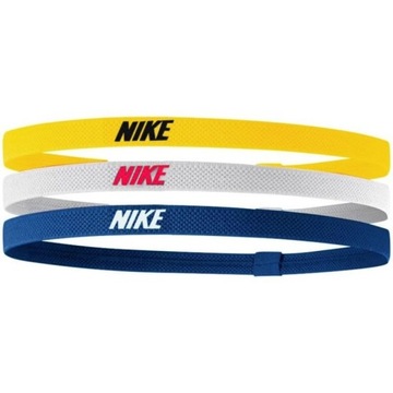 Opaski na głowę Nike Elastic 2.0 3 szt. N1004529703OS