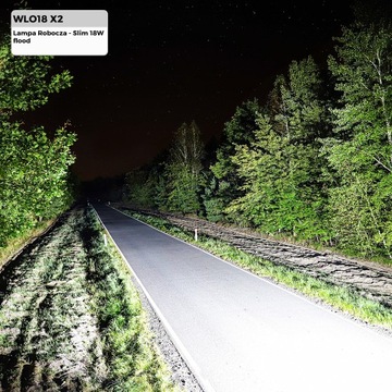 ТОНКАЯ СВЕТОДИОДНАЯ РАБОЧАЯ ЛАМПА OSRAM M-TECH 18Вт 10-30В