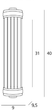 Настенный светильник FLORENCE (W0240) Max Light