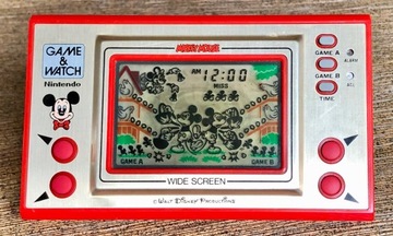 МИККИ МАУС Game & Watch NINTENDO игра РЕТРО 1983 Игра с широкоэкранным яйцом