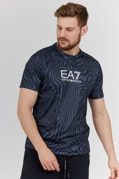 EA7 EMPORIO ARMANI - Funkcyjny t-shirt VENTUS7 r S