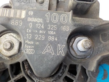 ГЕНЕРАТОР OPEL ASTRA H ZAFIRA B 1.6 1.8 16V 13229984