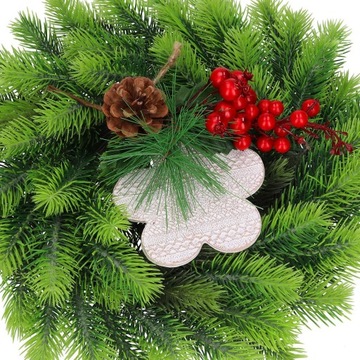 ŚWIĄTECZNA ZAWIESZKA KWIATEK NA CHOINKĘ STROIK