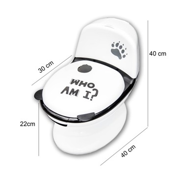 Primabobo интерактивный горшок PANDA для детей, горшок детский FLUSHING