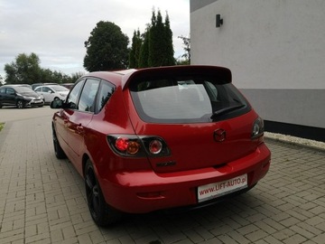 Mazda 3 I Hatchback 1.6 MZR 105KM 2006 Mazda 3 1,6 DOHC 105KM Klimatronk Isofix Halogeny, zdjęcie 7