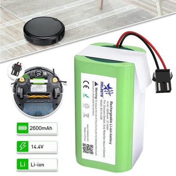 AKUMULATOR BATERIA DO EUFY ROBOVAC ECOVACS DEEBOT 14,4V 2600MAH LI-ION