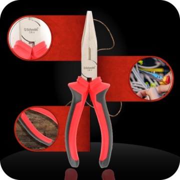 ПРЯМЫЕ УДЛИНЕННЫЕ ПЛОСКОГУБЦЫ КОМБИНИРОВАННЫЕ ПЛОСКОГУБЦЫ ШМИТА 160 мм