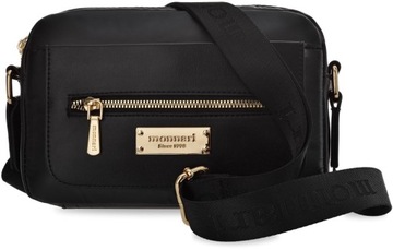 MONNARI Mała TOREBKA Crossbody Sportowa LISTONOSZKA Damska LOGO Pasek Ramię