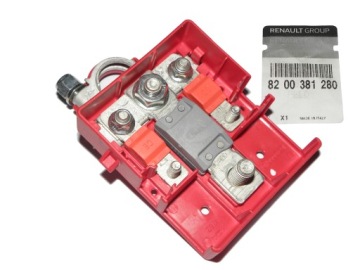 KLEMA PLUSOWA Z BEZPIECZNIKAMI CAL1 RENAULT MEGANE II SCENIC II Nowy Oryg