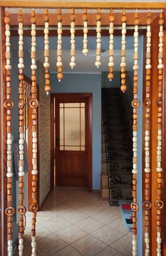 ДЕРЕВЯННАЯ ШТОРА С БИСЕРАМИ 80см - подарок