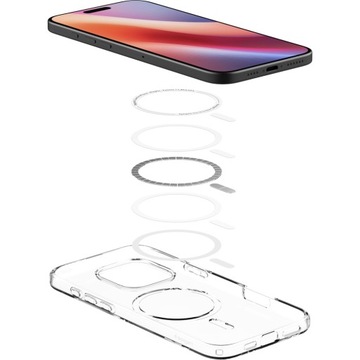 ПРОЗРАЧНЫЙ ГИБКИЙ ЧЕХОЛ SPIGEN MAGSAFE TPU ДЛЯ IPHONE 16 PRO