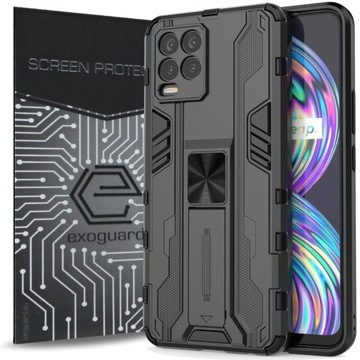 ETUI PANCERNE OBUDOWA CASE + SZKŁO do REALME 8/8 PRO