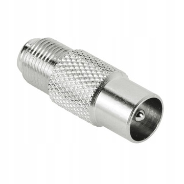 Adapter antenowy RTV/SAT Coax RF wt./F gn. HAMA