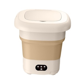 Składana mini pralka 9L Easy w kolorze khaki