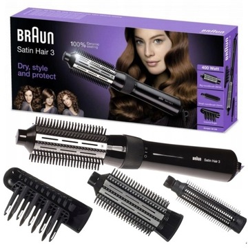 SUSZARKO LOKOWKA DO WLOSOW DO KROTKICH WLOSOW BRAUN SATIN HAIR WERSJA 3