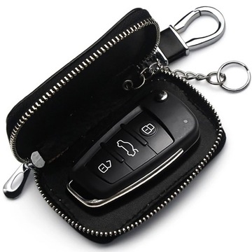 Skórzane etui pokrowiec na kluczyk AUDI A1 A3 A4 A5 A6 A7 A8 Q2 Q3 Q5 Q7 Q8
