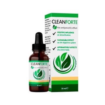 Clean Forte 30 ml wzmocnienie i przewlekła odporność na pasożyty
