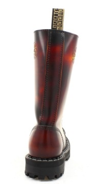 ЖЕЛТЫЕ/КРАСНЫЕ/ЧЕРНЫЕ СТАЛЬНЫЕ БОТИНКИ. 15 ОТВЕРСТИЙ 135/O/Y/R/B 38