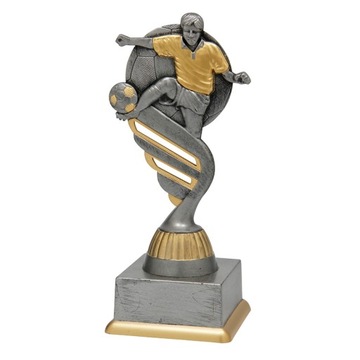 Statuetka PIŁKA NOŻNA nagroda PIŁKARZ zawody turniej 16 cm + NADRUK P4