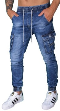 МУЖСКИЕ ДЖИНСОВЫЕ БРЮКИ-КАРГО