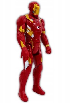 ИНТЕРАКТИВНАЯ ФИГУРКА ЖЕЛЕЗНОГО ЧЕЛОВЕКА СИЯЮЩИЕ МСТИТЕЛИ 30см