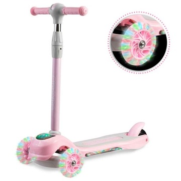 HULAJNOGA TRÓJKOŁOWA RICOKIDS PIKO - RÓŻOWA