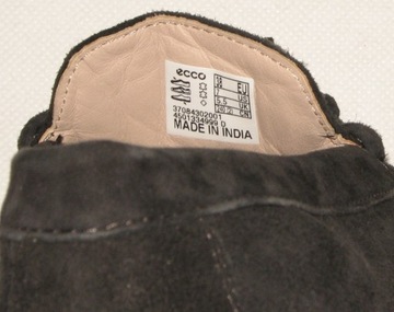 ECCO Devine Moccasins кожаные замшевые мокасины 370843 как Новые 38/38.5